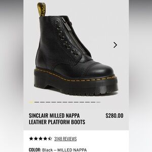 Dr Martens Sinclair platform boot